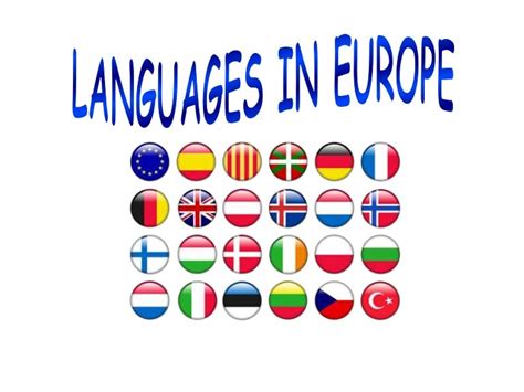 languages  europe