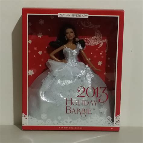 2013 African American Holiday Barbie Doll New