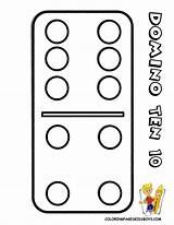 Domino Drawing Getdrawings Coloring Pages sketch template