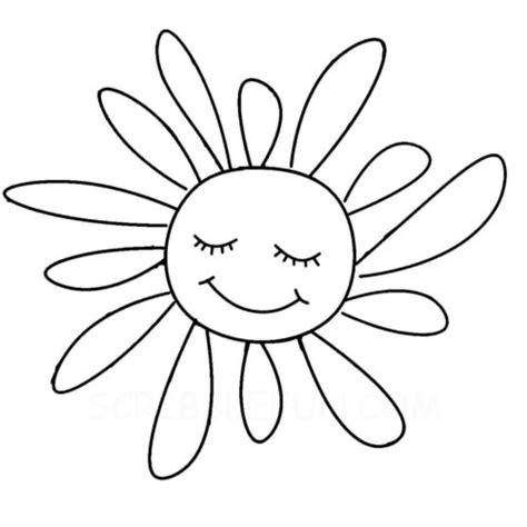 sun coloring pages printable