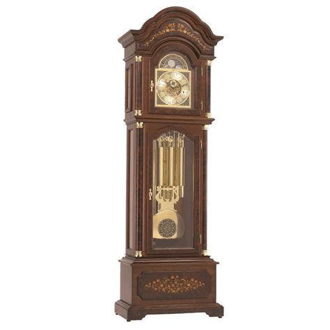 hermle berlin grandfather clock  tubular chimes order elegant german  floor clock