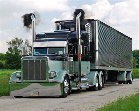 cool semi trucks pinned  norseman big rigs pinterest