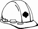 Hat Construction Coloring Getcolorings sketch template