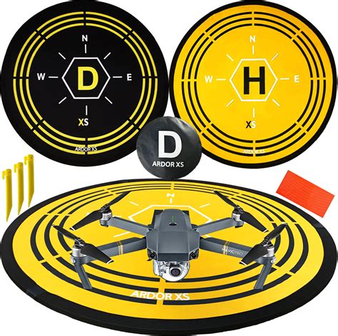 buy quick easy foldable cm    drone landing pad  dji mavic  pro mavic  zoom