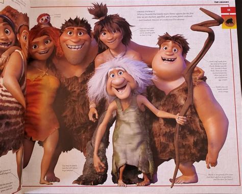 art   croods  age  field guide book cartoon images