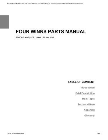 winns parts manual  sendu issuu