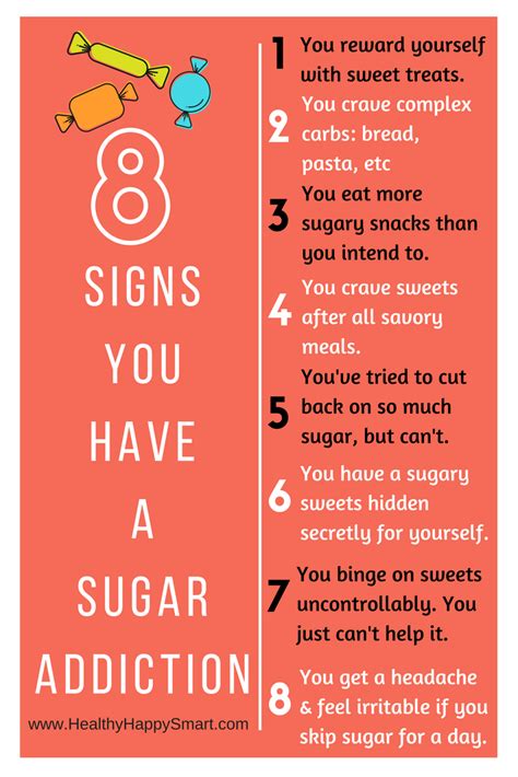 signs    sugar addiction   sugar detox