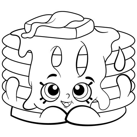 shopkins coloring page coloring page  kids coloring home