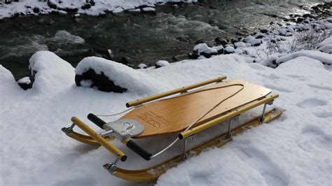 image gallery snow sled