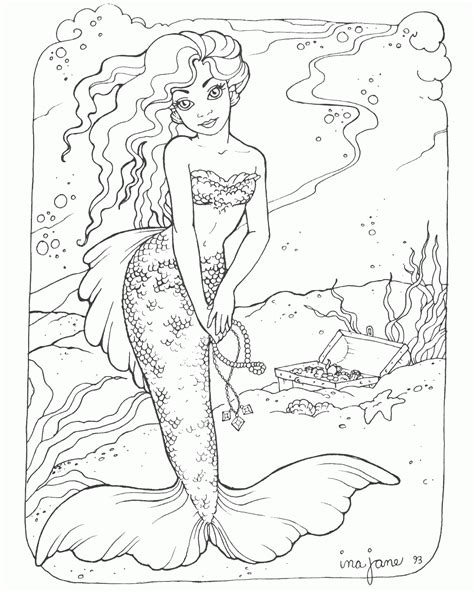 barbie mermaid  coloring pages