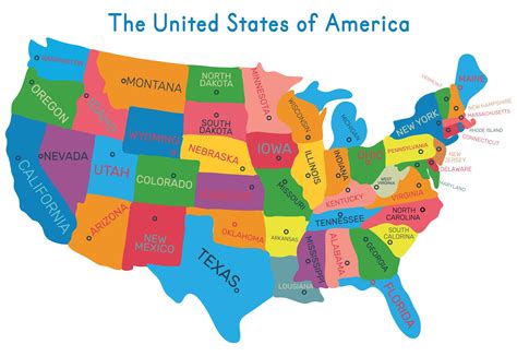 images  printable usa maps united states colored
