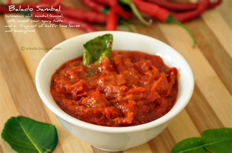 give  balado indonesian chili sambal sauce