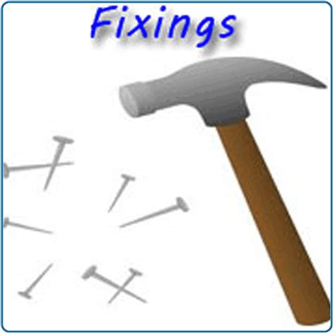 fixings tools  accessories