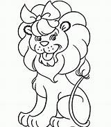 Coloring Pre Lion Pages Printable Printables Cute Kids Print Animal Color Colour Leao Template Drawing Christmas Cartoon Para Sheets Colorir sketch template