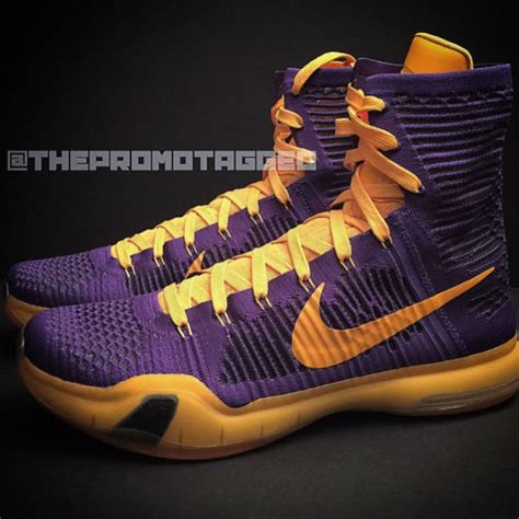 Nike Kobe 10 Elite High Lakers Sample Unreleased Nike