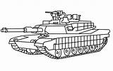 Tanque Abrams Army Tanques Colorear Tanks Sturmtiger Colorironline Coloringpages101 sketch template