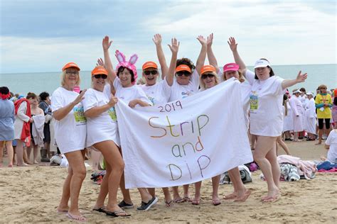 Hundreds Of Women Strip Off For Cancer Charity Skinny Dip Guernsey Press