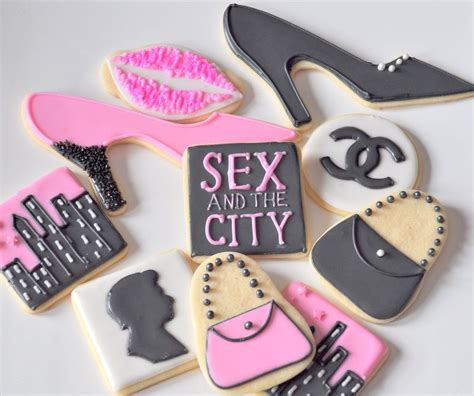 sex and the city cookies sugar cookies ideas pinterest sugar cookies fancy cookies and