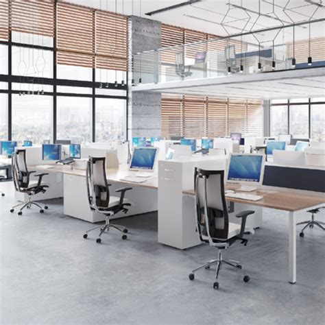 flexido bench desk system open plan offices apres