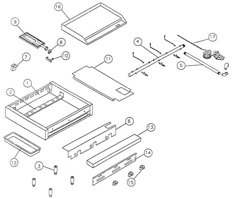 blackstone  griddle parts list mary blog