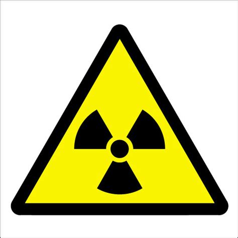 radiation symbol signs  safety