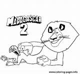 Coloring Pages Madagascar Kids Printable sketch template