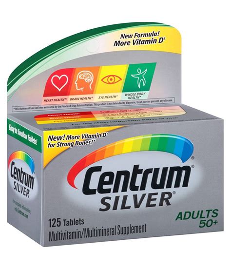 centrum silver adults   nos multivitamins tablets buy centrum