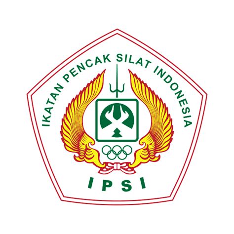 logo ipsi ikatan pencak silat indonesia vektor ai masvian
