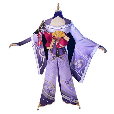 genshin impact baal raiden shogun cosplay costume outfits
