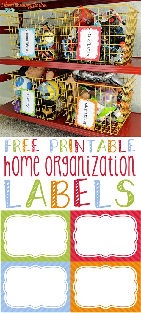 printable home organization labels    mopping  floor