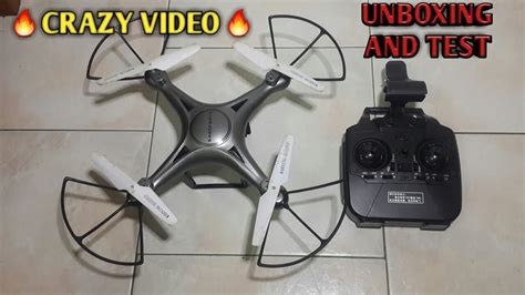 syma drone unboxing  test crazyvids youtube