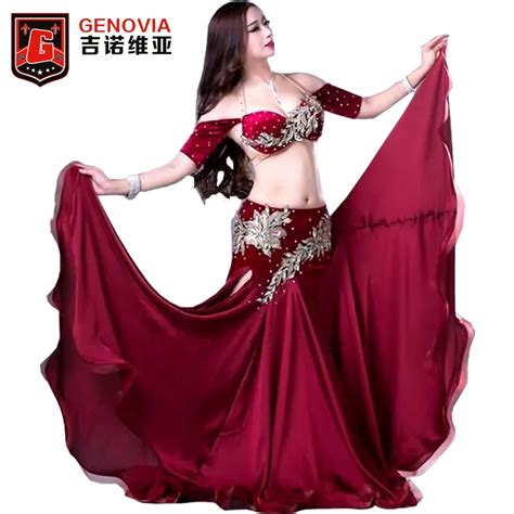 Professional Belly Dance Costume For Women Elegant And Beaded