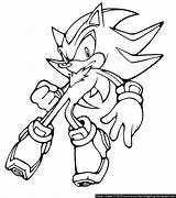 Shadow Hedgehog Coloring Pages Color sketch template