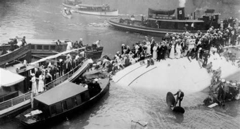 Footage Of 1915 Chicago Ship Disaster That Killed 844