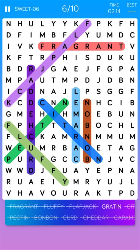 word search find hidden words  iphone