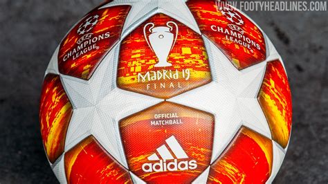 adidas  champions league madrid final ball revealed footy headlines