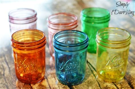 What Is Better Than Mason Jars Colored Mason Jars Wise Diy Wise Diy