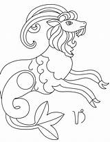 Capricorn Coloring Zodiac Pages Adult Embroidery Signs Colouring Astrology Flickr Colors Babys Signo Zodiaco Horoscopes Designlooter Choose Board sketch template