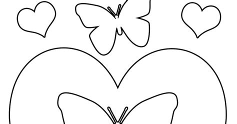 cjo photo butterflies  hearts coloring page