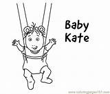 Kate Arthur Coloring Baby Pages Coloring2 Online Printable Cartoons Color sketch template