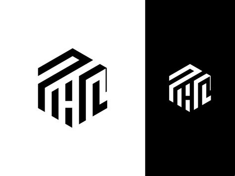 phl letter logo design  pronine  dribbble