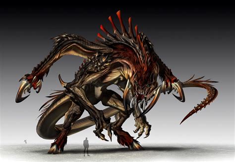 karnaghast aaron stgoddard beast creature monster concept art creature concept art