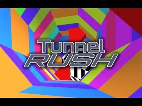tunnel rush gameplay walkthrough youtube