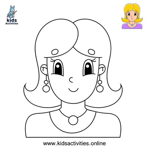 printable coloring pages  girls kids activities