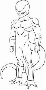 Frieza Coloring Pages Goku Freezer Vs Color Getdrawings Printable Dbz Getcolorings sketch template