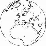 Earth Globe Wecoloringpage Dxf Coloringme Insertion sketch template