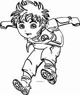 Coloring Go Diego Pages Popular sketch template