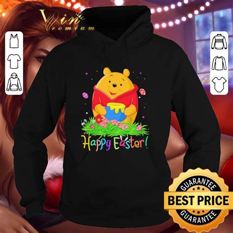pooh egg happy easter shirt hoodie sweatshirt longsleeve tee