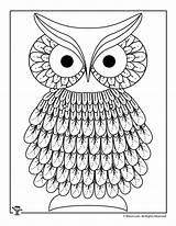 Owl Puppet Printable Flying Craft Body Kids Activities Woojr sketch template