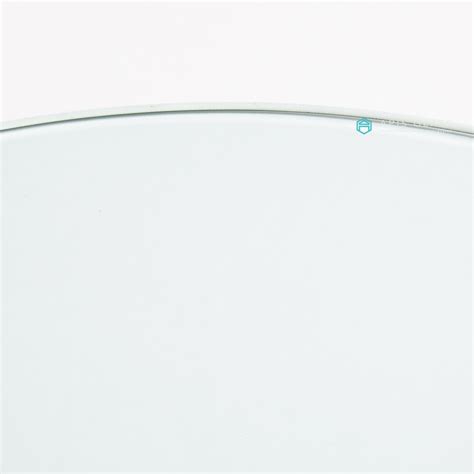 China Round Flat Polished Edge Tempered Glass Table Top